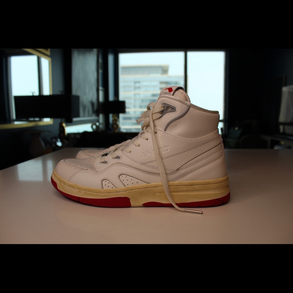 Li-Ning White 937 Deluxe Hi Sneakers